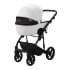 Детская коляска Adamex Mobi Deluxe 2 в 1 M-SA01 (БЕЛАЯ КОЖА)