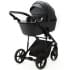 Детская коляска Adamex Mobi Deluxe 2 в 1 M-SA5 (ТЕМНО-СЕРАЯ КОЖА)