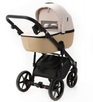 Детская коляска Adamex Nola 3 в 1 N-PS145 (БЕЖ + БЕЖ.- КОЖА)