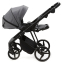 Детская коляска Adamex Quantum 2 в 1 Q-TK57 TIP (Т.СЕРЫЙ)