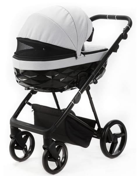 Детская коляска Adamex Quantum 2 в 1 Q-TK94 (СВ.СЕРЫЙ)