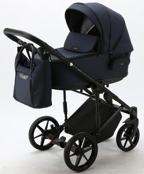 Детская коляска Adamex Zico 3 в 1 Z-TK12 ТЕМНО-СИНИЙ