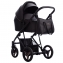 Детская коляска Bebetto Flavio Pro 2 в 1 06 черная кожа