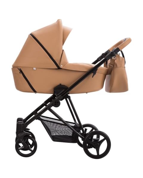 Детская коляска Bebetto Yoddi Pro 2 в 1 03 рыжая кожа