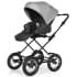 Детская коляска Riko Basic Bella Classic 2 в 1 01 серый-графит
