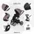 Детская коляска Riko Basic Delta 3 в 1 03 Cappucino
