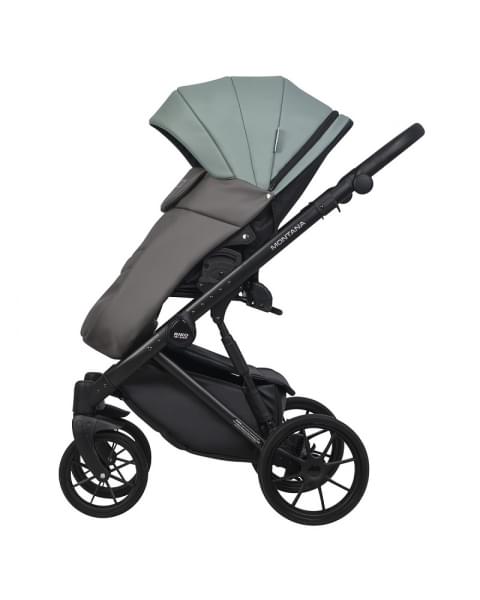 Детская коляска Riko Basic Montana Ecco 2 в 1 30 Green-Grey