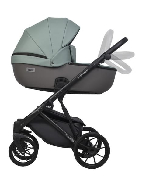 Детская коляска Riko Basic Montana Ecco 2 в 1 30 Green-Grey