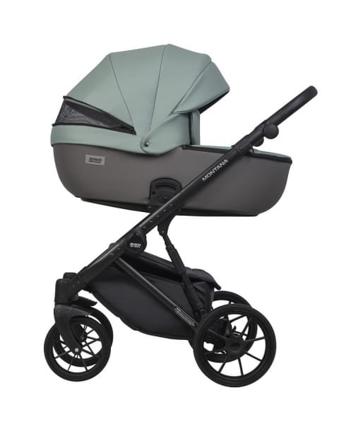 Детская коляска Riko Basic Montana Ecco 2 в 1 30 Green-Grey