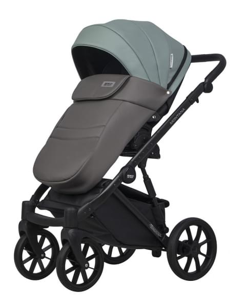 Детская коляска Riko Basic Montana Ecco 2 в 1 30 Green-Grey
