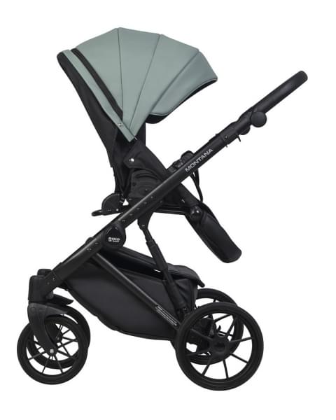 Детская коляска Riko Basic Montana Ecco 2 в 1 30 Green-Grey