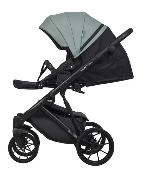 Детская коляска Riko Basic Montana Ecco 2 в 1 30 Green-Grey