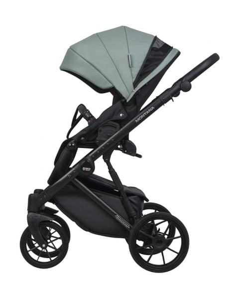 Детская коляска Riko Basic Montana Ecco 2 в 1 30 Green-Grey