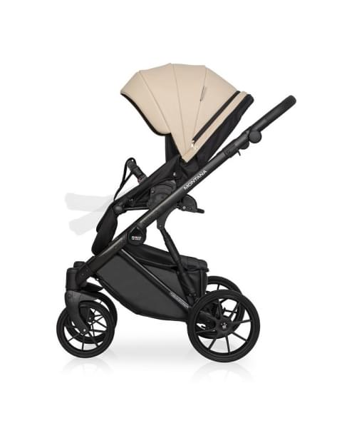 Детская коляска Riko Basic Montana Ecco 3 в 1 15 Ivory beige