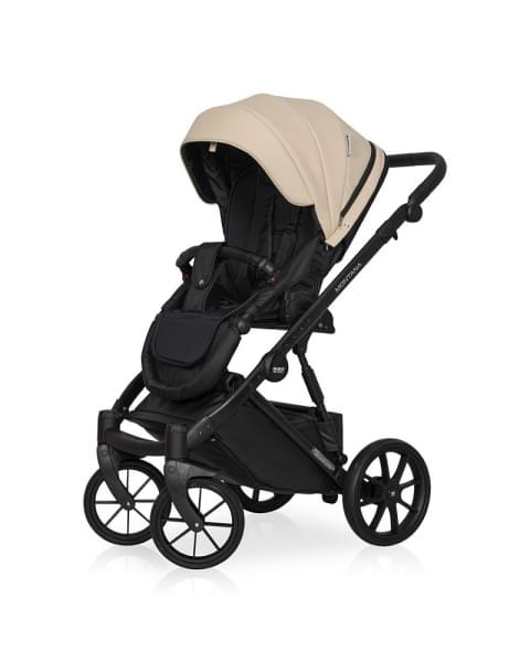 Детская коляска Riko Basic Montana Ecco 3 в 1 15 Ivory beige