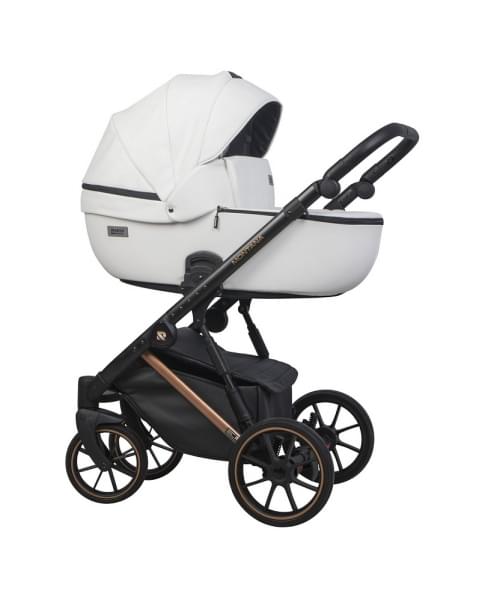 Детская коляска Riko Basic Montana Premium Copper 2 в 1 11 White