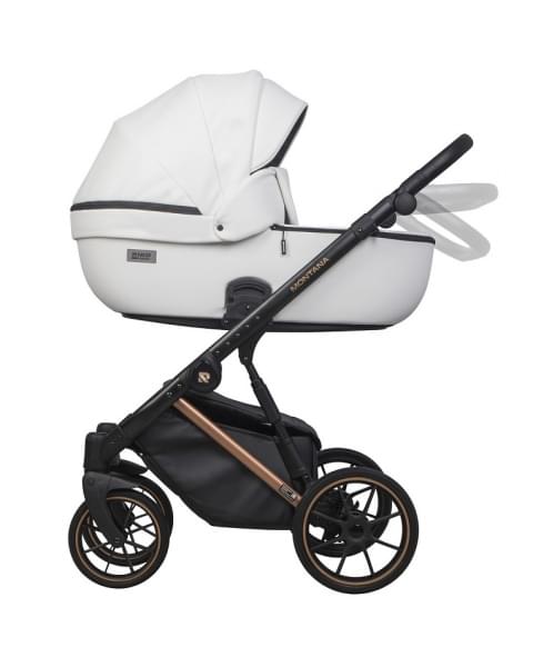 Детская коляска Riko Basic Montana Premium Copper 2 в 1 11 White