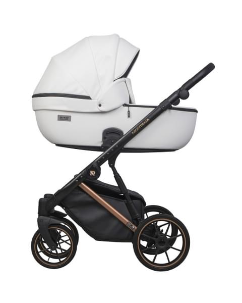 Детская коляска Riko Basic Montana Premium Copper 2 в 1 11 White