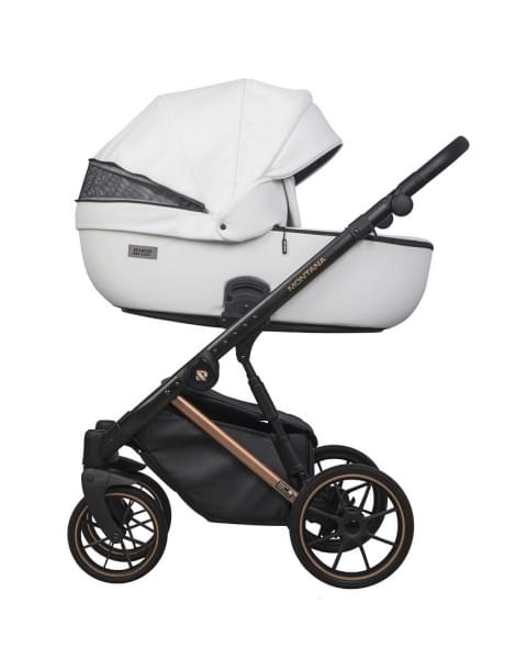 Детская коляска Riko Basic Montana Premium Copper 2 в 1 11 White