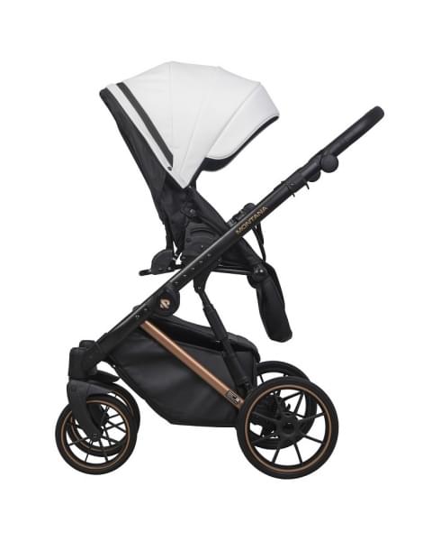 Детская коляска Riko Basic Montana Premium Copper 2 в 1 11 White