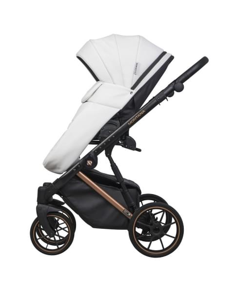 Детская коляска Riko Basic Montana Premium Copper 2 в 1 11 White