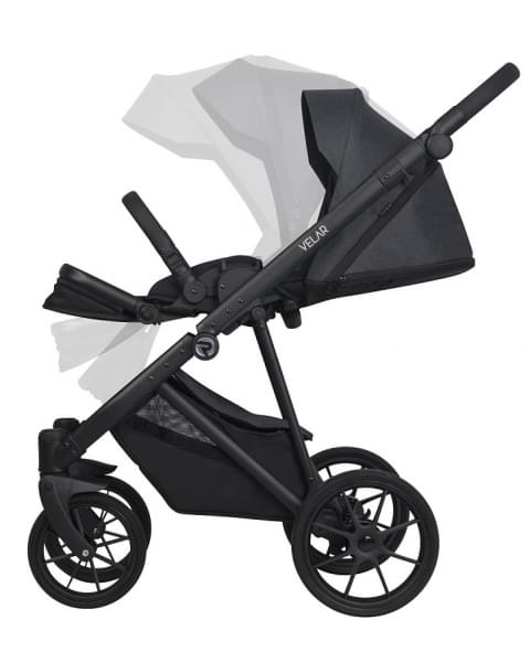Детская коляска Riko Velar 2 в 1 04 Coal (графит)