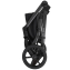 Детская коляска Roan Bass Next Кожа 3 в 1 с автокреслом Tutis Elo Lux EduSky Black RN081/1 White
