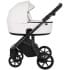 Детская коляска Roan Bass Next Кожа 3 в 1 с автокреслом Tutis Elo Lux EduSky Black RN081/1 White
