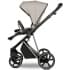 Детская коляска Roan Sol Vintage Luxury 3 в 1 с автокреслом Tutis Elo Lux EduSky Black VIN 06/HZ Hazel/Champagne/руч.Black