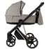 Детская коляска Roan Sol Vintage Luxury 3 в 1 с автокреслом Tutis Elo Lux EduSky Black VIN 06/HZ Hazel/Champagne/руч.Black