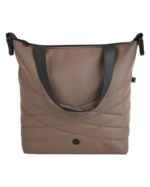 Детская коляска Roan Sol Кожа 3 в 1 с автокреслом Tutis Elo Lux EduSky Black RSL/2025 Camel/Black/руч.Тем.коричневый