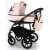 Детская коляска Sevillababy Uno 2 в 1 розовый экокожа