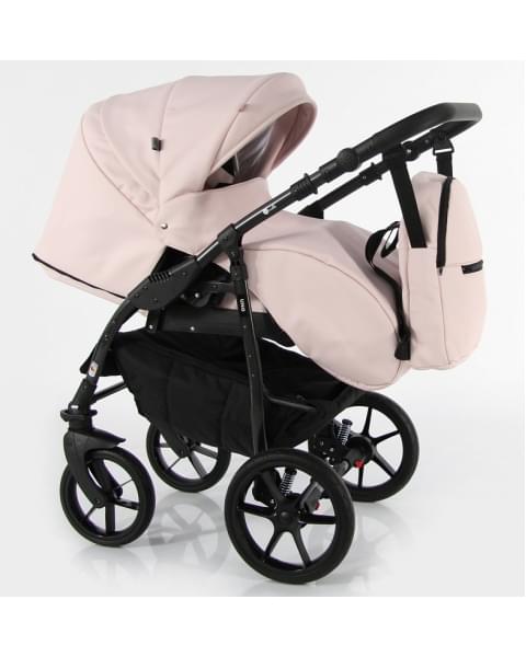 Детская коляска Sevillababy Uno 2 в 1 розовый экокожа