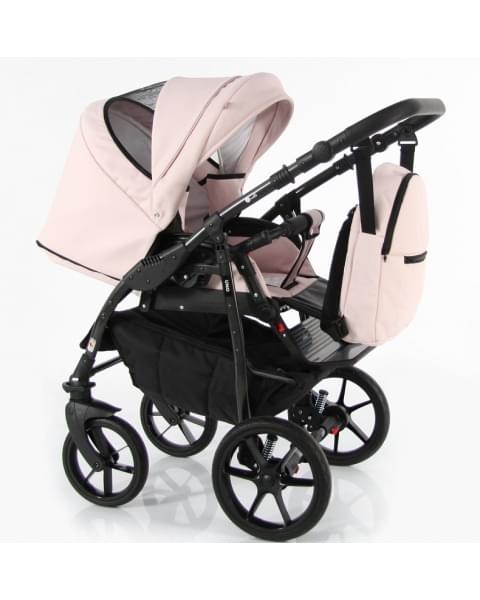 Детская коляска Sevillababy Uno 2 в 1 розовый экокожа