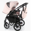 Детская коляска Sevillababy Uno 2 в 1 розовый экокожа