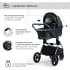 Детская коляска Sweet Baby Elegante 2 в 1 BRD Black