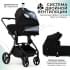 Детская коляска Sweet Baby Stella Plus Therma 2 в 1 427414 Black