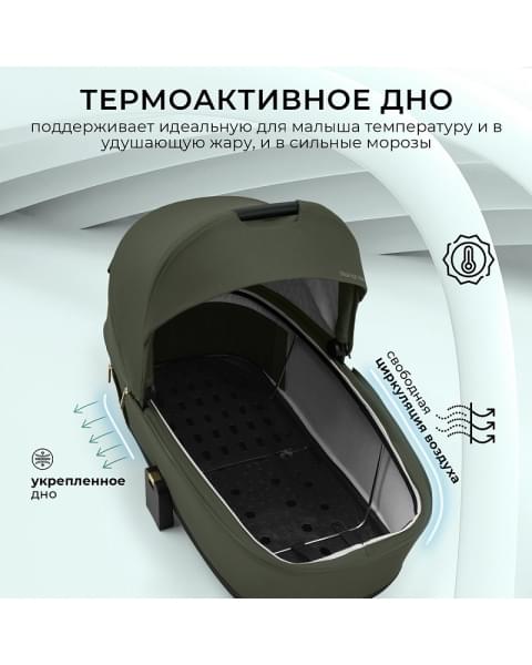 Детская коляска Sweet Baby Stella Plus Therma 2 в 1 427416 Green