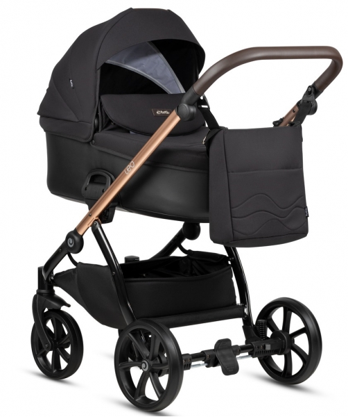 Детская коляска Tutis Leo Plus 3 в 1 201 Black