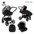Детская коляска 3 в 1 Tutis Nanni 7 (119) Black Painting