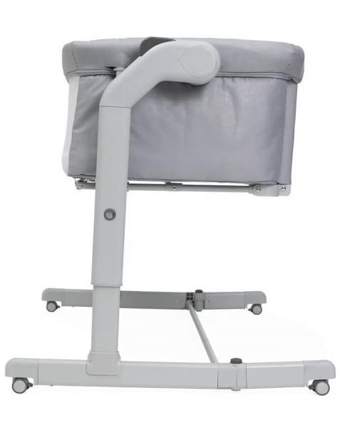 Детская приставная кроватка Chicco Next2Me Magic Evo, Grey Mist (Светло-серый)
