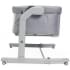 Детская приставная кроватка Chicco Next2Me Magic Evo, Grey Mist (Светло-серый)