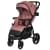 Детская прогулочная коляска Indigo Epica XL 2025 розовый