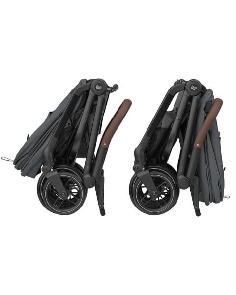 Детская прогулочная коляска Maxi-Cosi Leona² большие колеса 1204204110 Twillic Graphite графит