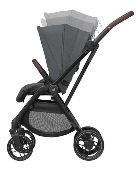 Детская прогулочная коляска Maxi-Cosi Leona² большие колеса 1204204110 Twillic Graphite графит