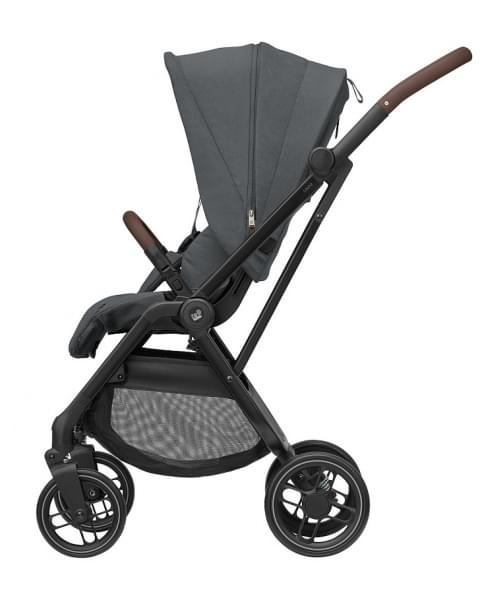 Детская прогулочная коляска Maxi-Cosi Leona² большие колеса 1204204110 Twillic Graphite графит