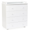 Детский пеленальный комод Bebizaro Regency Four 01 WHITE