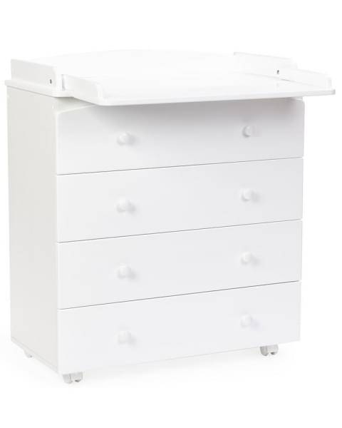Детский пеленальный комод Bebizaro Regency Four 01 WHITE