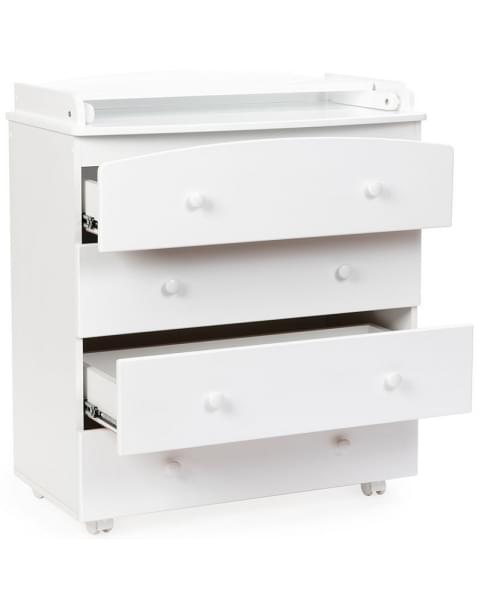 Детский пеленальный комод Bebizaro Regency Four 01 WHITE