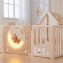 Манеж UNIX Kids DeLuxe House&Storage Camel, 150 x 180 см с игровыми аксессуарами